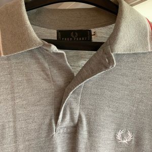 Gray Fred Perry Polo